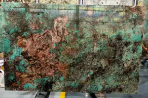 Design Moderno di Lusso per Lastre di Quarzite Verde <span class=keywords><strong>Amazzonica</strong></span> con Finitura Levigata - Product Image 5