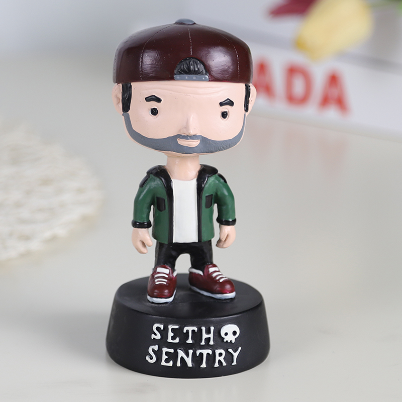 ขายส่งแฟชั่นที่กำหนดเอง Bobblehead ตัดหัวกลมตุ๊กตาคลาสสิกเรซิ่น Bobblehead