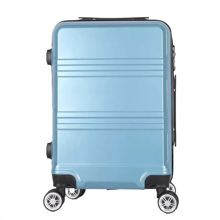 Guangdong travel bag luggage suitcase manufacturer of ABS+PC suitcase,4 wheels trolley travel luggage