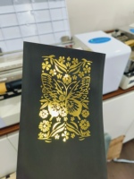 Machine de marquage à chaud automatique 360A, imprimante numérique sans plaque pour l'impression sur papier, cartes, cuir et emballages de différentes tailles
