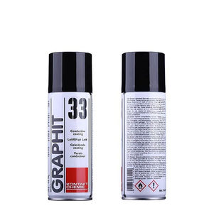 Graphite 33 Revêtement en graphite Revêtement <span class=keywords><strong>semi</strong></span>-<span class=keywords><strong>conducteur</strong></span> Revêtement de blindage en graphite Lubrifiant <span class=keywords><strong>conducteur</strong></span> Allemagne 200ML - Product Image 4