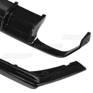 3PCS <b>Car</b> Rear Bumper <b>Diffuser</b> Spoiler Lip Splitter Protector Guard Carbon Fiber Style for BMW F80 M3 F82 M4 2015-2020 - Product Image 5
