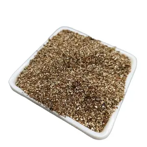 Pemasok Tiongkok umpan cat tahan api vermiculite emas bubuk vermiculite tambahan dapat disesuaikan kemasan