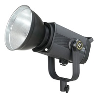 JIXIO 300W COB Lumière d'Éclairage Vidéo Métallique Bicolore Haute Luminosité LED avec Contrôle App/DMX et Détection Faciale pour Studio de Tournage et Cinéma