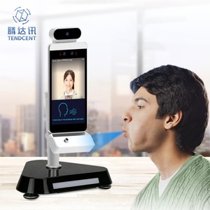 Machine de détection d'alcool biométrique de type bureau avec reconnaissance faciale, contrôle d'accès et pointage des présences pour chauffeurs de bus avant le poste - Product Image 1