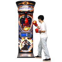 Jeu de rue Parc d'attractions Jeux à pièces Machine de boxe électronique Poinçonneuse d'arcade