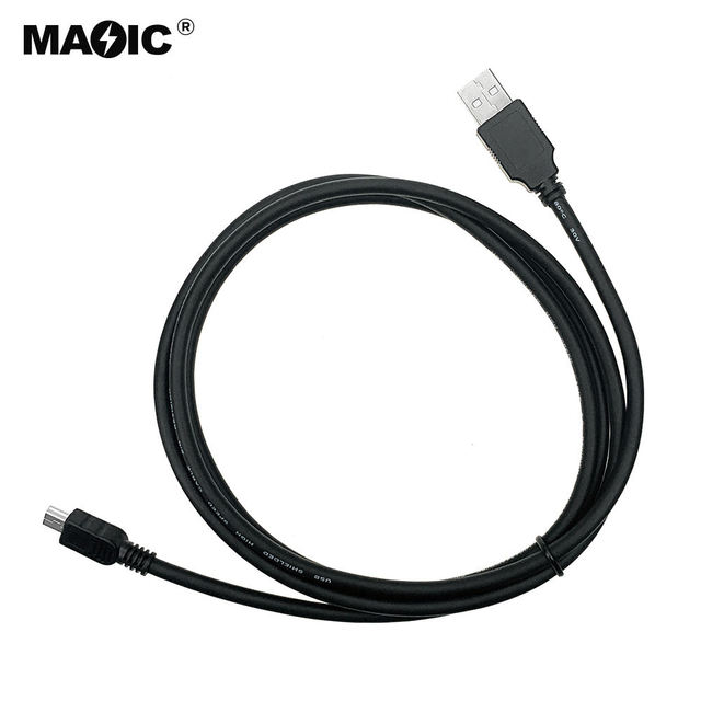Wholesale High Speed 1.5M USB 2.0 5Pin Mini USB Cable for Digital Camera PS3 Controller Data Transfer and Charging