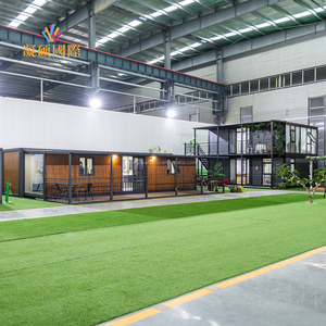 Kit Casa Container 40 Piedi Espandibile, Casa Container di Lusso con 2 Camere da <span class=keywords><strong>Letto</strong></span> - Product Image 1