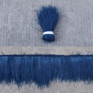 Plumas de fixation de mouches naturels blanchis teints 6-8 pouces plume de paon herl enfilées pour plume de pêche - Product Image 5