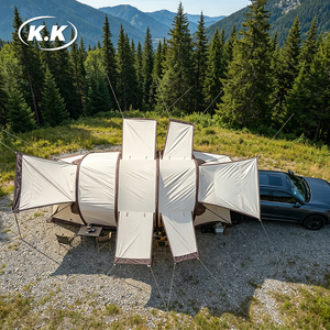Tenda da Campeggio Gonfiabile Antivento Kawagebo Kamp (KK) per Portellone Posteriore SUV, Resistente ai Raggi UV, con Struttura ad Aria, per Tutte le <span class=keywords><strong>Stagioni</strong></span> - Product Image 6