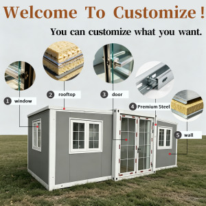 Casa Contenedor Impermeable de Alta Calidad, 20 pies/40 pies, Expandible, Prefabricada, Modular, Móvil, con Certificación ISO y CE, para Uso en Granjas y Talleres - Product Image 4