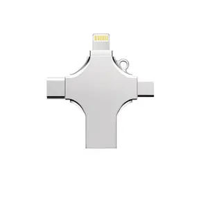 Type C micro USB lighting interface 4 in 1 USB 3.0 flash drive /OTG multi-function usb flash drive