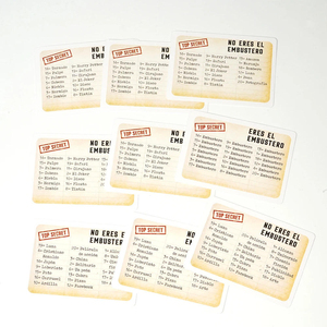 YY Customized Eco-Friendly Asmodee Guatafac Family Board Game EI EMBUSTERO Paper Card Game with Gift Box - Product Image 6