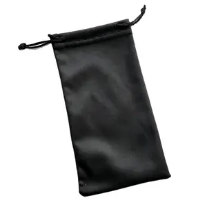 Wholesale Stocked Cheaper Microfiber Glasses Pouch Soft Sunglasses Bag