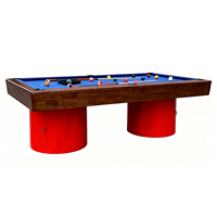 Vente directe usine – Table de billard professionnelle haut de gamme personnalisée 9FT avec structure en bois pour club et bar