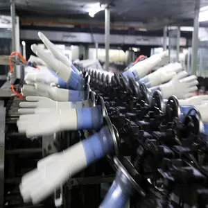 High-speed glove production line latex examination gloves making machine