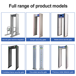 เครื่องตรวจจับโลหะแบบเดินผ่านสำหรับประตู OEM รุ่น JH-06S ปรับความไวได้ เหมาะสำหรับโรงเรียน โรงงาน สำนักงาน - Product Image 1