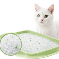 Support OEM/ODM – Litière pour chat en cristal biodégradable super absorbante, perles de gel de silice, sans poussière, longue durée, écologique, facile à utiliser