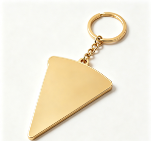 Custom Zinc Alloy Pizza Metal Keychain <b>Cartoon</b> Enamel Key <b>Ring</b> Portable Promotional Gift - Product Image 4