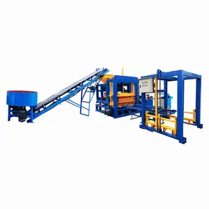 Block making machine QT4-15 high efficiency Concrete masonry unit making machine full automatic hydraulic concrete brick