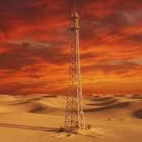 Torre de Telecomunicaciones Autoportante de Acero Angular Q345 Galvanizado en Caliente, Personalizable de 25m-70m, Mástil de Comunicación para Antenas 4G 5G