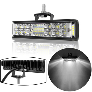 Jhs <span class=keywords><strong>LED</strong></span> 6inch <span class=keywords><strong>LED</strong></span> làm việc thanh ánh sáng 34 <span class=keywords><strong>LED</strong></span> 102W sáng DC 9-30V nhấp nháy cho offroad ATV 4x4 máy kéo xe tải xe - Product Image 4