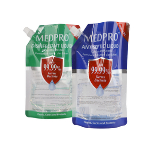 Yeni varış sıvı köşe emzik kese şarap ambalaj çantası plastik Kraft kağıt alüminyum folyo geri dönüşüm özel emzik kese - Product Image 3