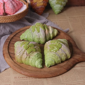 Modello di Croissant Realistico in PU con Profumo di Pane, Squishy a Lenta Risalita per Vetrine, 5-<span class=keywords><strong>7</strong></span> Anni - Product Image 4