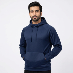 Sudadera de Felpa de Algodón Grueso de Alta Calidad, Ropa Urbana, Sudadera con Capucha Extra Grande Personalizada de 400 500 Gsm para Hombre - Product Image 1