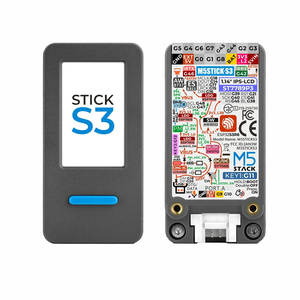 <span class=keywords><strong>M5Stack</strong></span> StickS3 StickC PLUS2 Version Améliorée <span class=keywords><strong>ESP32</strong></span>-S3 8MB Contrôleur Programmable BT WiFi pour le Développement de Projets IoT - Product Image 1