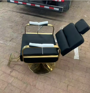 Sillón de Peluquería Reclinable, Silla de Estilista con Elevación Giratoria, Especial para Salón, para Cortar, Planchar, Teñir y Afeitar el Cabello - Product Image 4