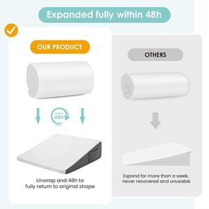 Anti Snoring Ortopedic Adult Wedge Reading Back <strong>Pillow</strong> Backrest <strong>Sciatica</strong> hr Foam Filler Orthopedic Bed Wedge <strong>Pillow</strong> for Seniors - Product Image 6