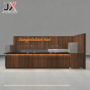Mueble de Exhibición de Alimentos para Mostrador, Diseño Minimalista y Personalizado de Lujo, para Restaurante, <span class=keywords><strong>Tienda</strong></span>, Cafetería Premium, <span class=keywords><strong>Bar</strong></span> - Product Image 1
