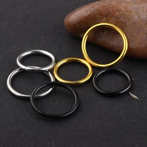 8/10 millimetri <span class=keywords><strong>anello</strong></span> Al Naso di alta qualità <span class=keywords><strong>anello</strong></span> Segmento 316 in acciaio inox Naso Del Cerchio <span class=keywords><strong>anello</strong></span> Aperto Monili Penetranti Del Corpo - Product Image 5