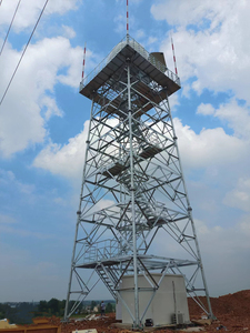 Chất lượng đáng tin cậy 15m-50m tháp Radar khí tượng thời tiết kháng Radar tháp Viễn Thông Radar tháp - Product Image 2