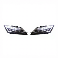 Pour Seat Leon MK3 5F, ensemble de phares LED, 13-19, mise à niveau halogène, haute spécification, OEM, DRL, projecteur, phare avant, Plug and Play