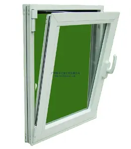 UPVC-Zentral schwenk fenster, oben hängendes Fenster, Kipp-und Dreh fenster