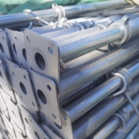 Sistema de Soporte de Acero Galvanizado Ajustable de Alta Resistencia para Uso Industrial, Construcción y Encofrados
