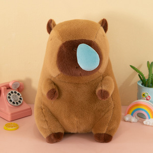 ตุ๊กตาคาปิบารา HY ตุ๊กตาคาปิบาราสตรอว์เบอร์รี จี้คาปิบารา ตุ๊กตาคาปิบาราน่ารักแบบน่าเกลียด - Product Image 6