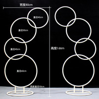 Support de fleurs en métal pour arche de mariage, centre de table, décoration de sol, allée, scène, toile de fond, vente en gros