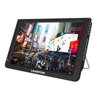 Téléviseur portable analogique de 12 pouces, petit, rechargeable, pour l'extérieur