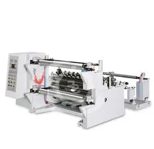 Horizontal Slitting and Rewinding Machine for Paper roll non woven plastic film
