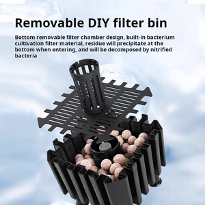 Hiện đại thân thiện với môi 220V Bio Sponge bộ lọc cho bể cá yên tĩnh hình chữ nhật nhựa phong cách - Product Image 5