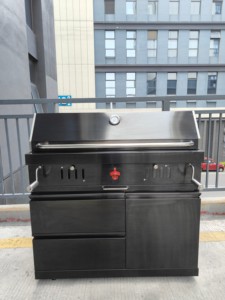 Extra Large Stainless Steel 304 Courtyard Charcoal BBQ for Parties DY-C003A-B Outdoor Kitchen - Product Image 3