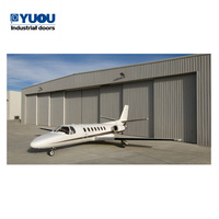 Puerta Industrial Aislada de Panel Sándwich, Puerta Automática de Hangar de Aviones y Puerta Reforzada de Almacén