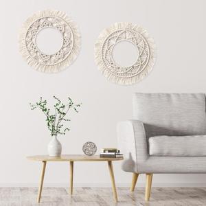 Vòng Trang Trí Phòng Khách Gia Đình Treo Macrame Boho Treo Tường - Product Image 2