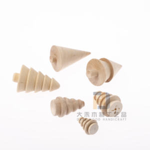 Fai da te Mini albero di natale in legno Xmas Tree artigianato bambini Kid Graffiti disegno giocattolo piolo persone ornamenti decorazioni - Product Image 2