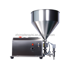 เครื่องบรรจุแบบกึ่งอัตโนมัติหัวฉีดเดี่ยว ควบคุมด้วย PLC สำหรับเครื่องดื่ม ของเหลวข้น ของเหลวเหนียว ปริมาณบรรจุ 100-60000 มล. สำหรับขวดพลาสติก - Product Image 2