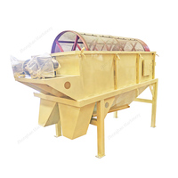 Trommel rotatif de compostage grande capacité avec moteur, haute efficacité, en acier inoxydable 304 pour le traitement des minerais et du sol