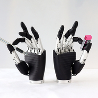 Robot humanoide inteligente, robot de mano biónico portátil, motores bldc, brazo robot para Arduino